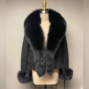 Fox Fur Shearling Coat